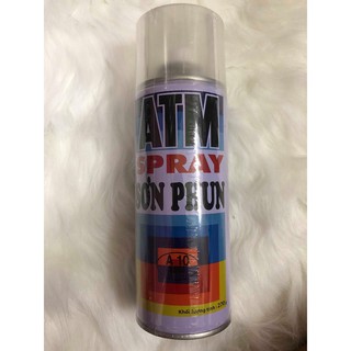 Sơn Xịt ATM Spray A10 Clear/ Sơn xịt ATM A10 trong