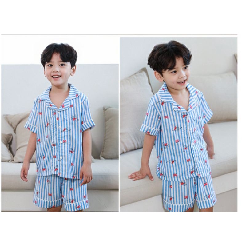 (Sz 130,140) lỗi- Bộ Pyjama Ppippilong VN xuất Hàn
