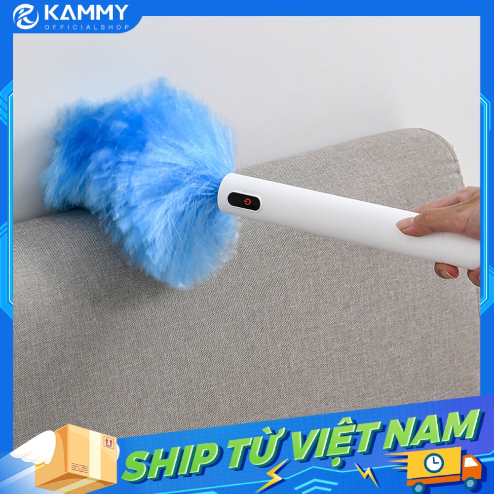 Bàn chải đánh bụi bằng lông quay bằng điện 360 ° Dụng cụ làm sạch gia đình có thể điều chỉnh