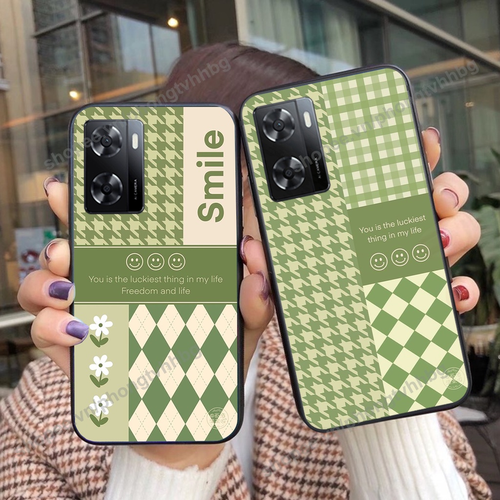 ỐP lưng Oppo A57 5g - Oppo A57 2022 trái tim gấu cute cực bền siêu đẹp