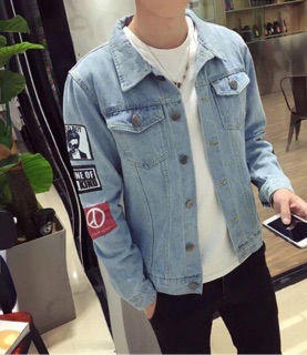 249k[MIỄN SHIP] Áo khoác JEAN Nam G-dragon . Mã 096. Size S-XXL
