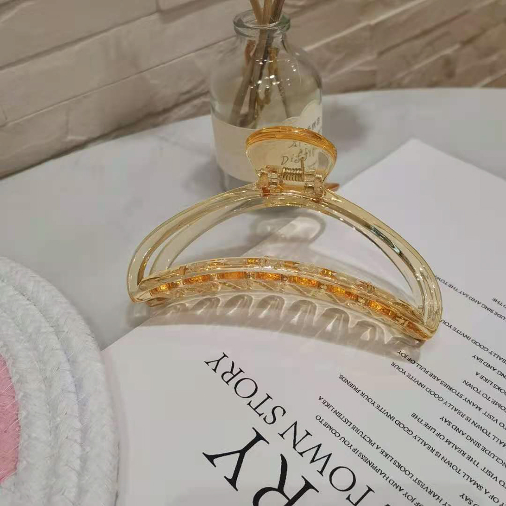 Kẹp Tóc Càng Cua Trong Suốt Thời Trang Cho Nữ