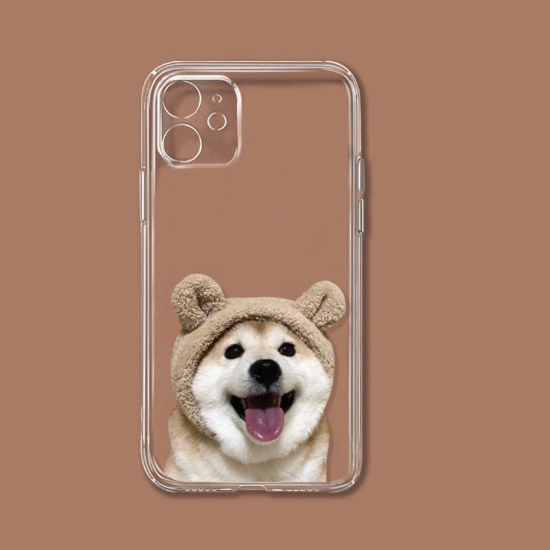 Ốp Điện Thoại Chống Sốc Hình Chú Chó Shiba Inu Cho Iphone 13 Pro 11 Pro Max Xr 6s 7 8 Plus 12 Mini 14 Pro Xs Max