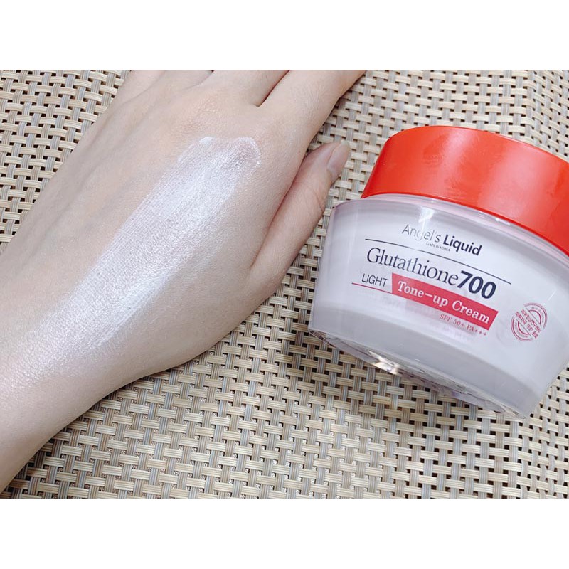 Kem Dưỡng Angel's Liquid Làm Sáng Da Glutathione 700 Light Tone-Up Cream SPF50+/PA+++ 50g