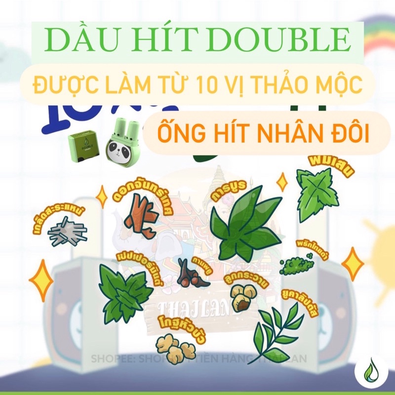 Ống Hít Mũi Dumble Inhaler Thái Lan -