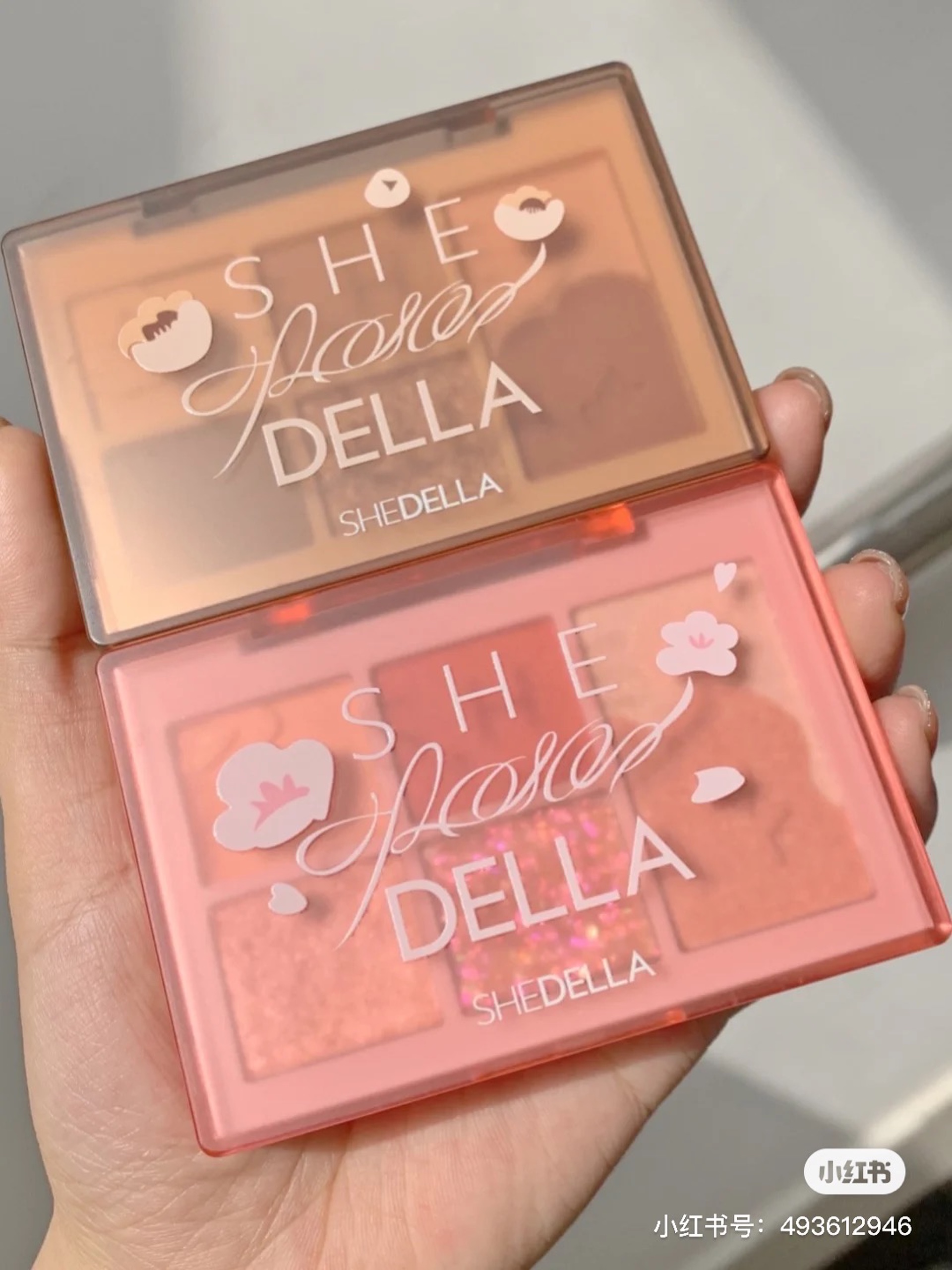 [SHE DELLA] Bảng mắt 5 ô She Della Flower | BigBuy360 - bigbuy360.vn