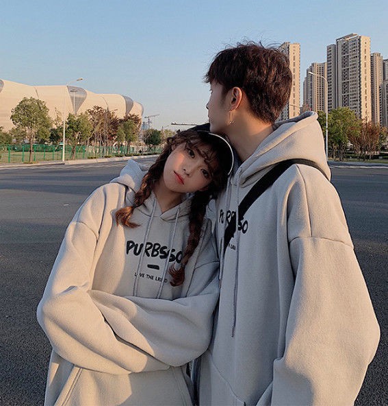 Áo Hoodie Tay Dài Kiểu Dáng Đơn Giản Trẻ Trung Cho Cặp Đôi | BigBuy360 - bigbuy360.vn