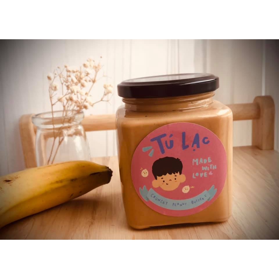 Bơ Lạc Vụn - Crunchy peanut butter (~400g)