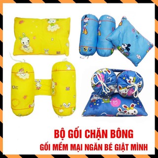 Bộ Gối Chặn Bông Tâm An Cao Cấp Ngăn Bé Chống Lật