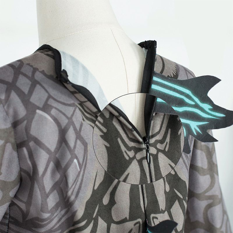 Áo liền quần Hoá Trang Godzilla Cho Bé