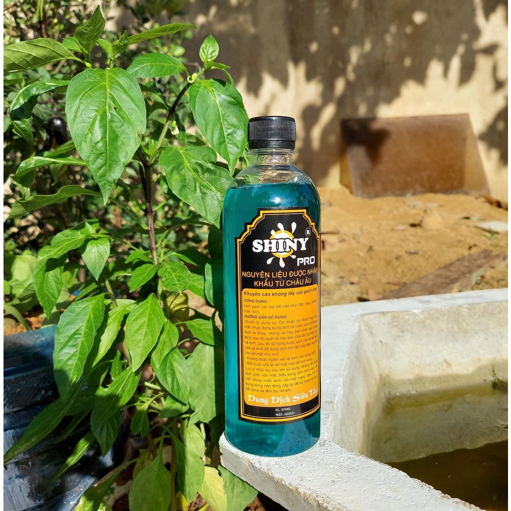 DUNG DỊCH RỬA XE KHÔNG CHẠM,  NƯỚC RỬA XE SIÊU NHANH SHINY PRO 500ML TẨY RỈ SÉT LỐC MÁY