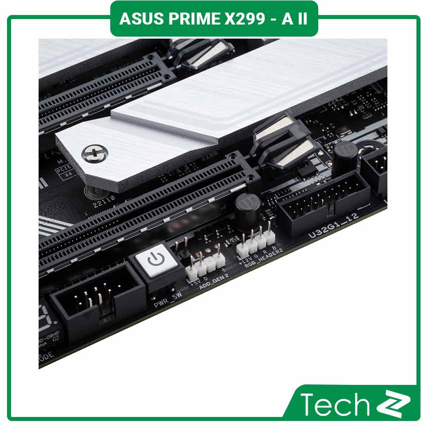 Mainboad ASUS PRIME X299 - A II (Intel X299, Socket 2066, ATX, 8 khe RAM DDR4)