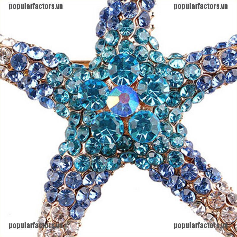 Ghim cài áo hình biển sang trọng thời trang