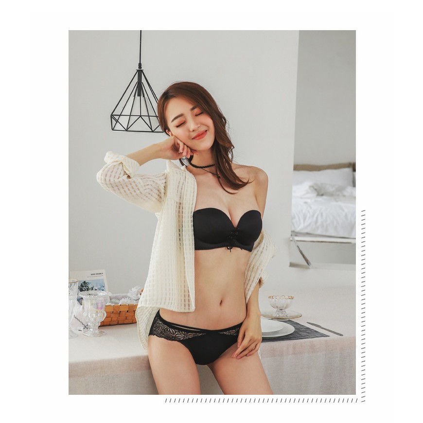 Áo Lót Đúc Không Dây Dây Rút Bàn Tay Nâng Ngực Cao Cấp Al28 (loại 1 Tag vàng) | BigBuy360 - bigbuy360.vn