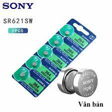 Vỉ  5 viên  Pin  SONY  SR621W / 364 dùng  cho đồng hồ đeo tay