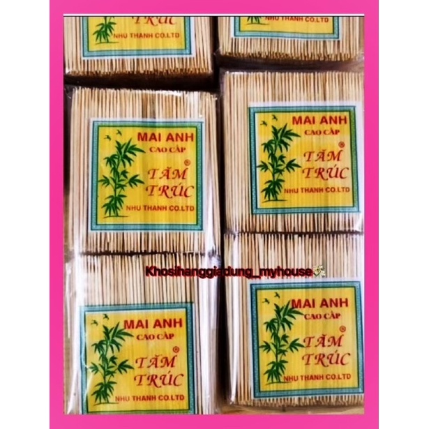 Tăm xỉa răng 15g gói 10 bịch