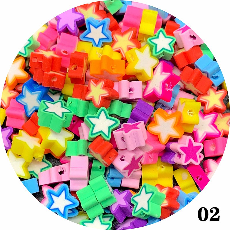 Gói 30 hạt đất sét polime dùng làm đồ thủ công trang trí