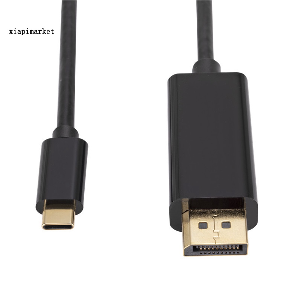 Dây Cáp Chuyển Đổi Type-C Sang Dp 1.8m Hd Màu Đen Cho Máy Tính | BigBuy360 - bigbuy360.vn