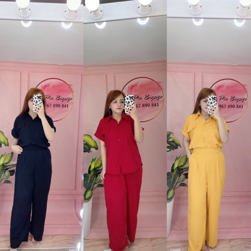 SET BIGSIZE ĐŨI  SIÊU GỌN  LẮM Ạ ( có size kèm hình thật sp )