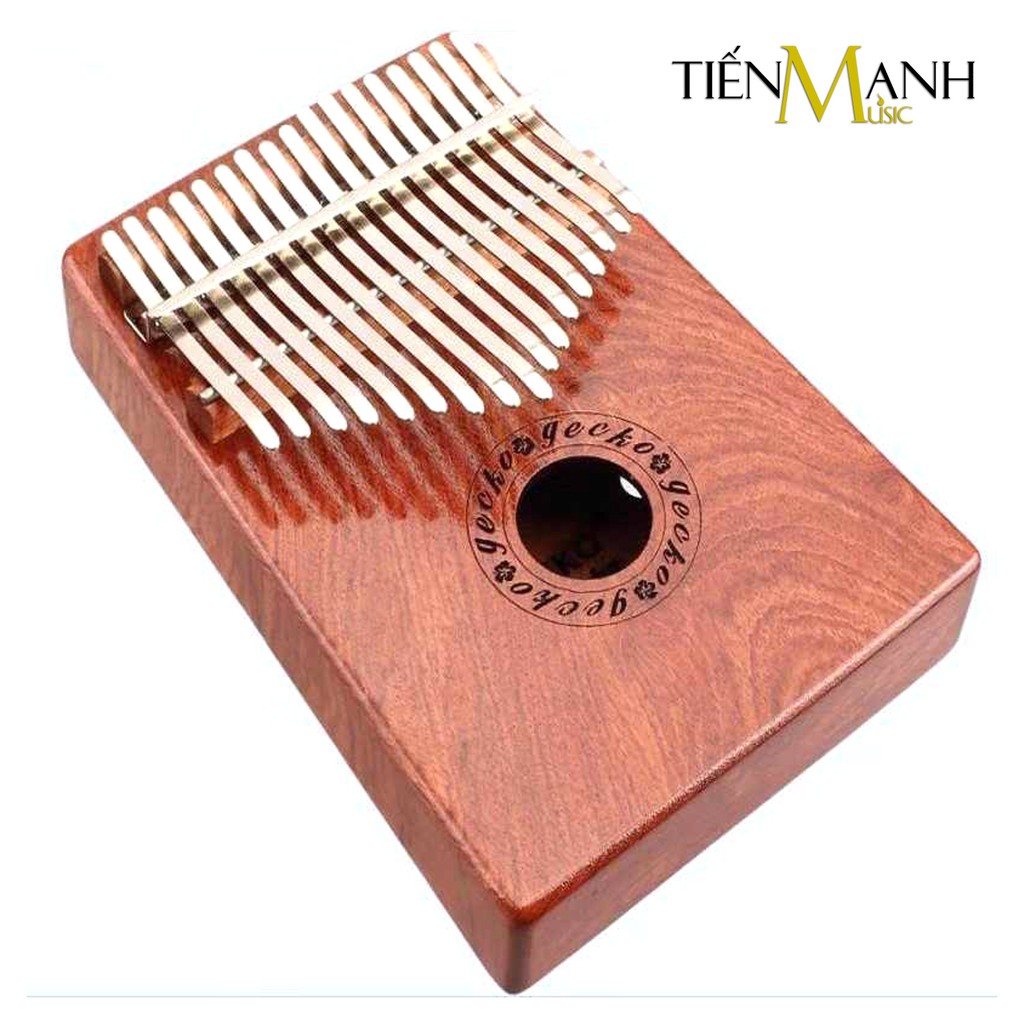 [Khắc Phím] Đàn Kalimba Gecko 17 Phím K17R - Tone C, Rosewood (Cam kết 100% Chính hãng nhập khẩu bởi Tiến Mạnh Music)