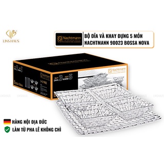 Bộ đĩa và khay đựng nachtmann 90023 bossa nova 5 món