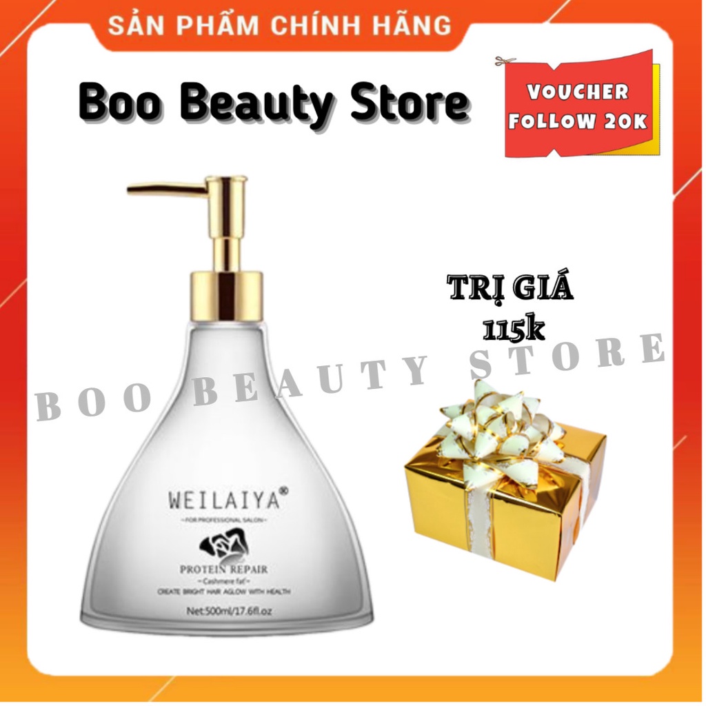 Hấp Ủ Tóc Weilaiya Bùn Khoáng 500ml