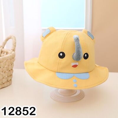 NÓN VÀNH HÌNH VOI CON DỄ THƯƠNG NHIỀU MÀU CHO BÉ 1-3T