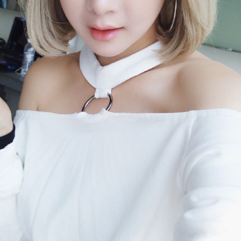 Áo Len Nữ Hở Vai Tay Dài Thời Trang