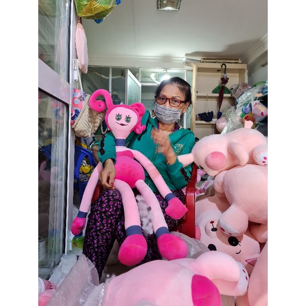 Freeship❤️Gấu Bông Huggy wuggy,mommy,daddy vải cao cấp