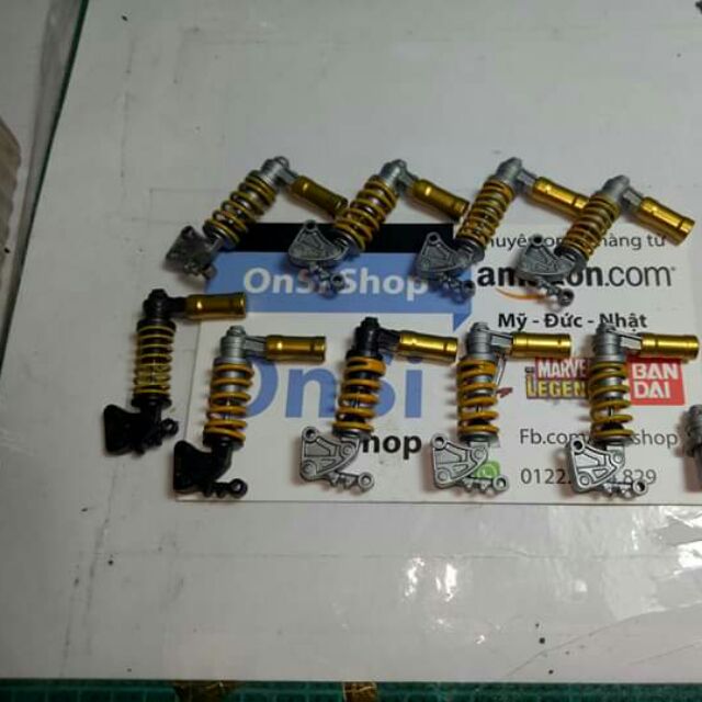 Phuộc sau bình dầu mô hình TAMIYA 1/12