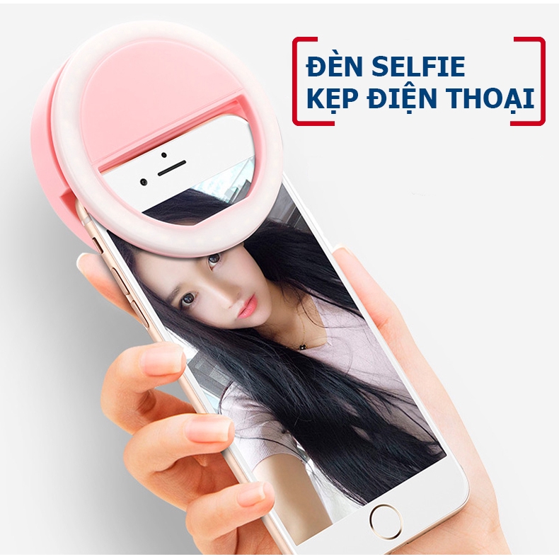 Đèn selfie ring light hỗ trợ chụp hình live stream tặng kèm dây sạc  - Awifi Case L4-4 | BigBuy360 - bigbuy360.vn