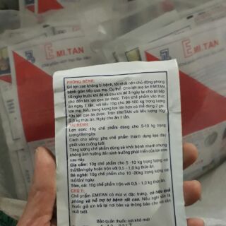 100 GÓI CHẾ PHẨM SINH HỌC ĐẶC BIỆT EMITAN