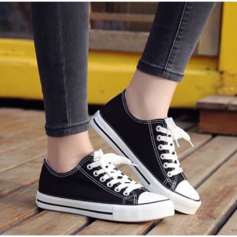 Giày Sneaker Nam Nữ,Giày cv cao cổ đen trắng  thời trang giá rẻ, giày vải đẹp | BigBuy360 - bigbuy360.vn