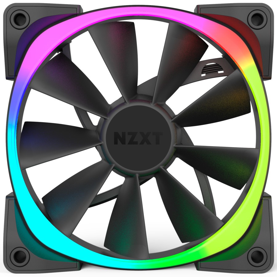 Quạt Tản Nhiệt Fancase NZXT AER RGB 2 120mm | 140mm - Chính hãng BH 24 tháng, digital LED Rainbow