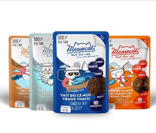 Pate Meowcat cho mèo 70g ( 4 vị )