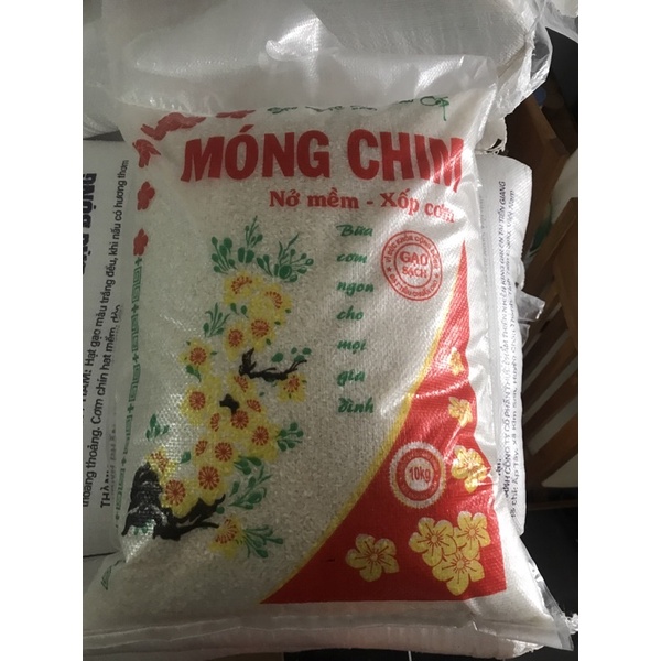 (Nở xốp) 10kg gạo móng chim Nở mềm xốp cơm