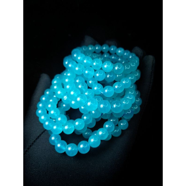 Vòng Tay Amazonite - Thiên Hà - Đá Tự Nhiên Cao Cấp - Phù Hợp Mệnh Thủy Và Mộc