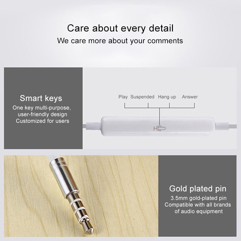 Tai Nghe Nhét Tai Có Dây Jp4 Thiết Kế Dễ Thương Âm Thanh Siêu Hay Dễ Thương Cho Nữ | BigBuy360 - bigbuy360.vn