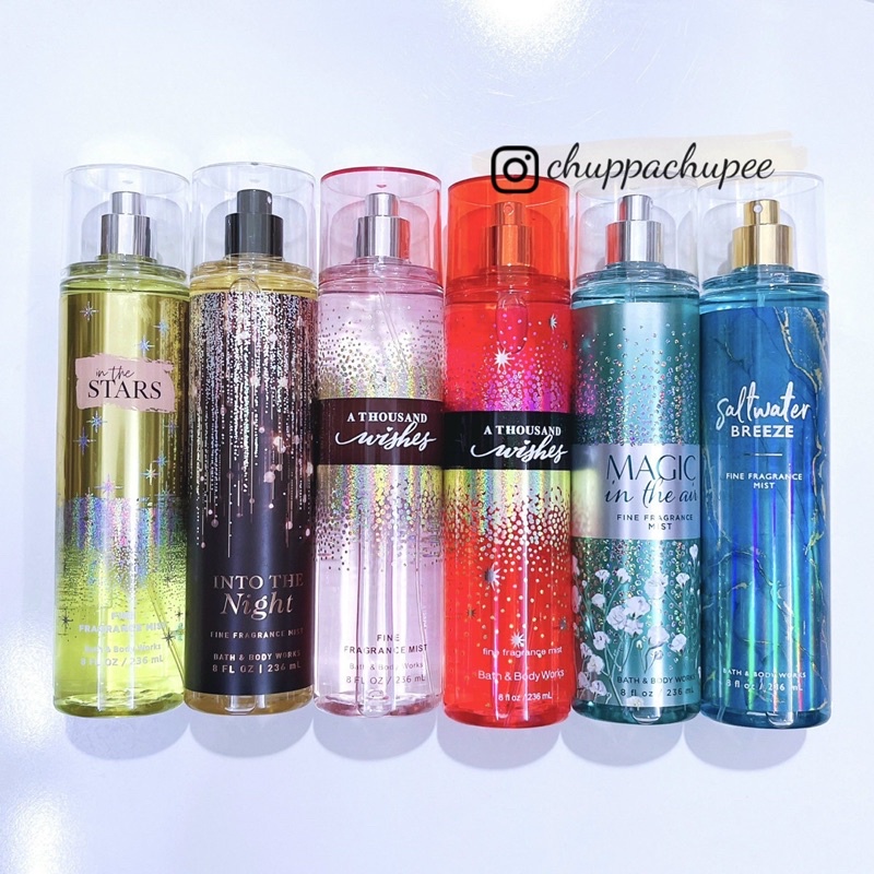 Xịt thơm BODY MIST BATH & BODY WORKS 236ml (Hàng Thái Lan tặng kèm túi giấy) | BigBuy360 - bigbuy360.vn