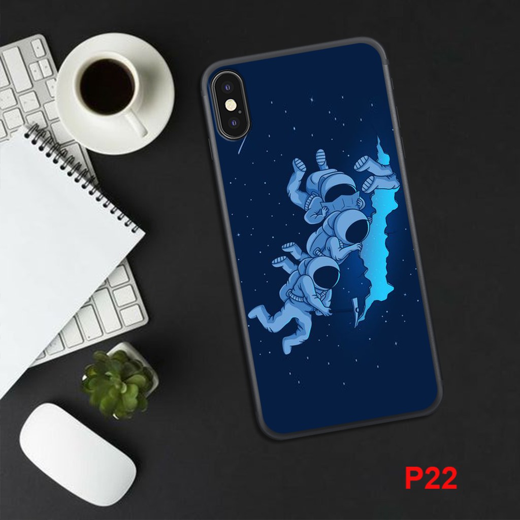 ỐP LƯNG IPHONE X/XS -IPHONE XR -IPHONE XS MAX IN HÌNH NHÀ DU HÀNH VŨ TRỤ CUTE GIÁ RẺ-SIÊU BỀN