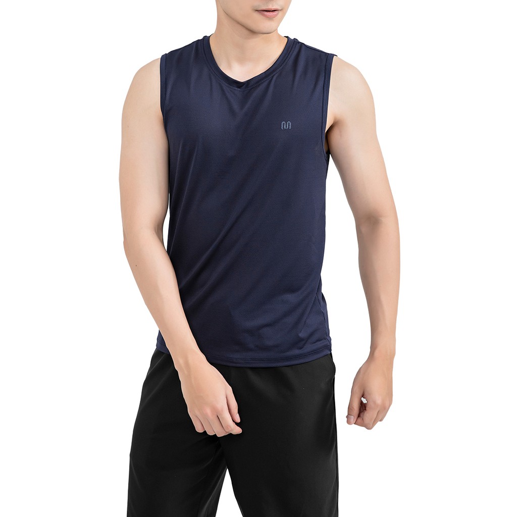 Áo ba lỗ nam, tanktop tập gym Kwin 4 màu trẻ trung phong cách, chất co giãn, mềm mại - ITT004S1