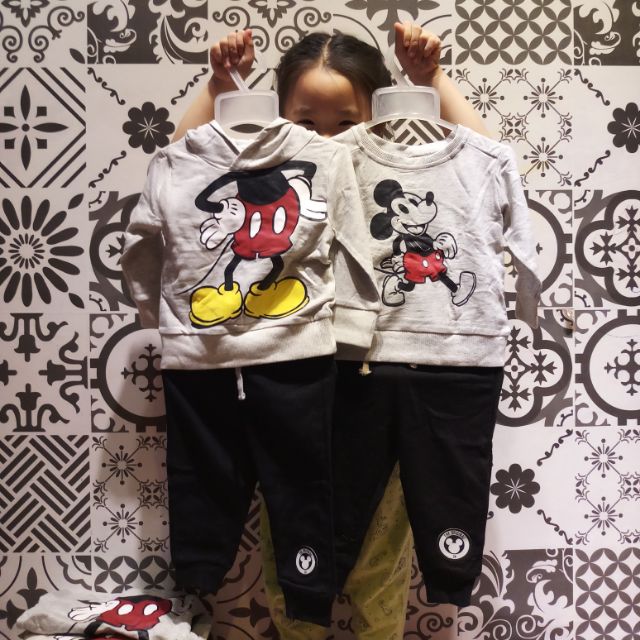 Bộ nỉ Mickey hàng xuất dư