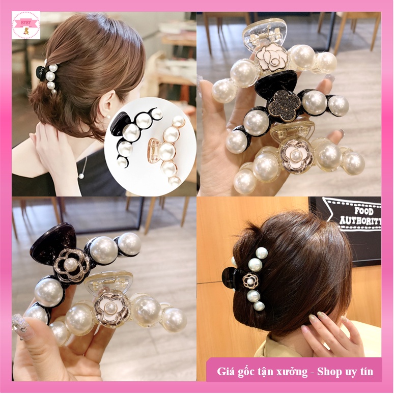 Kẹp Càng Cua Đính Đá Sang Chảnh Đẳng Cấp Cho Quý Cô