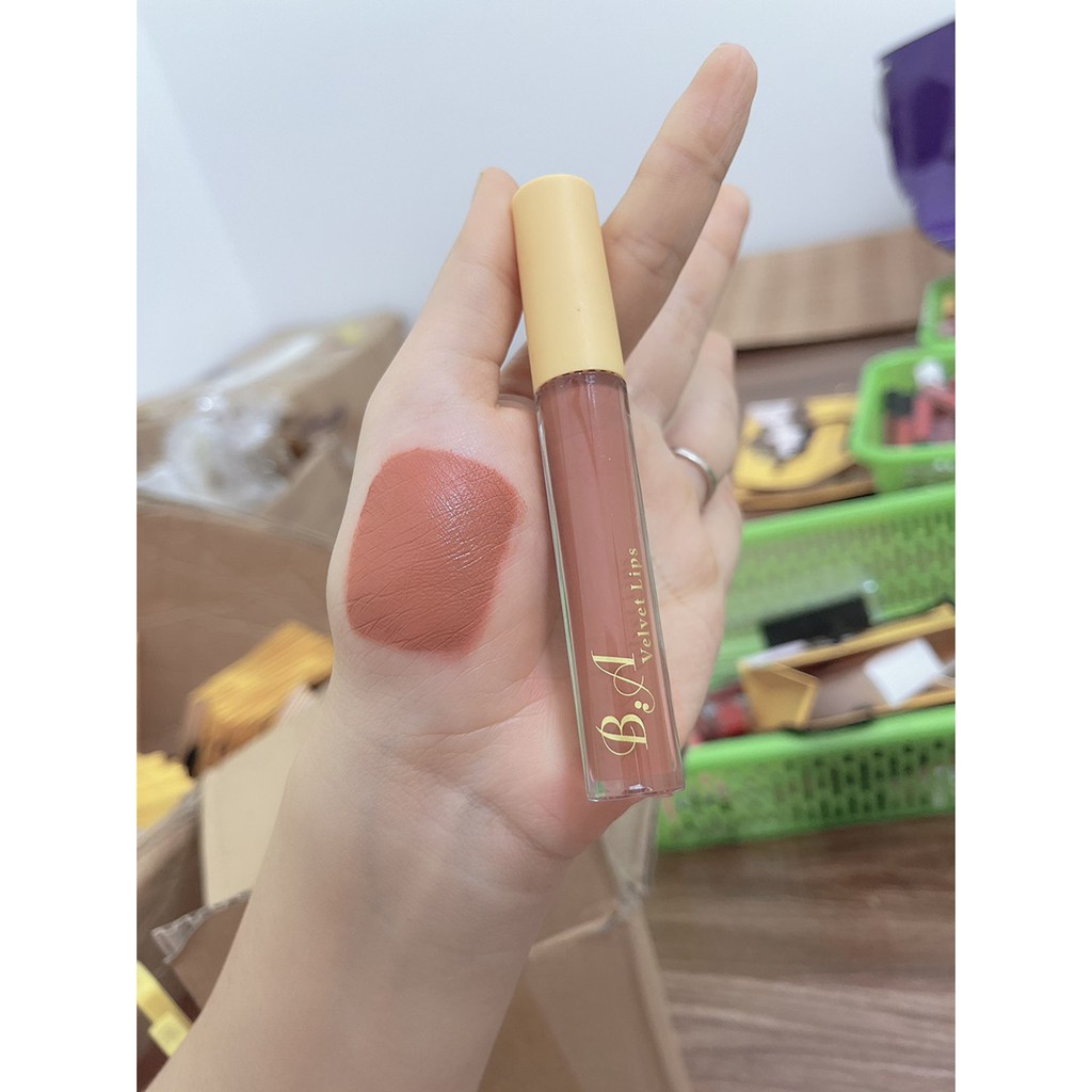 <Mua 1 tặng 1 dưỡng môi >Son B.A Beauty velvet lips_Màu Nâu Tây | BigBuy360 - bigbuy360.vn