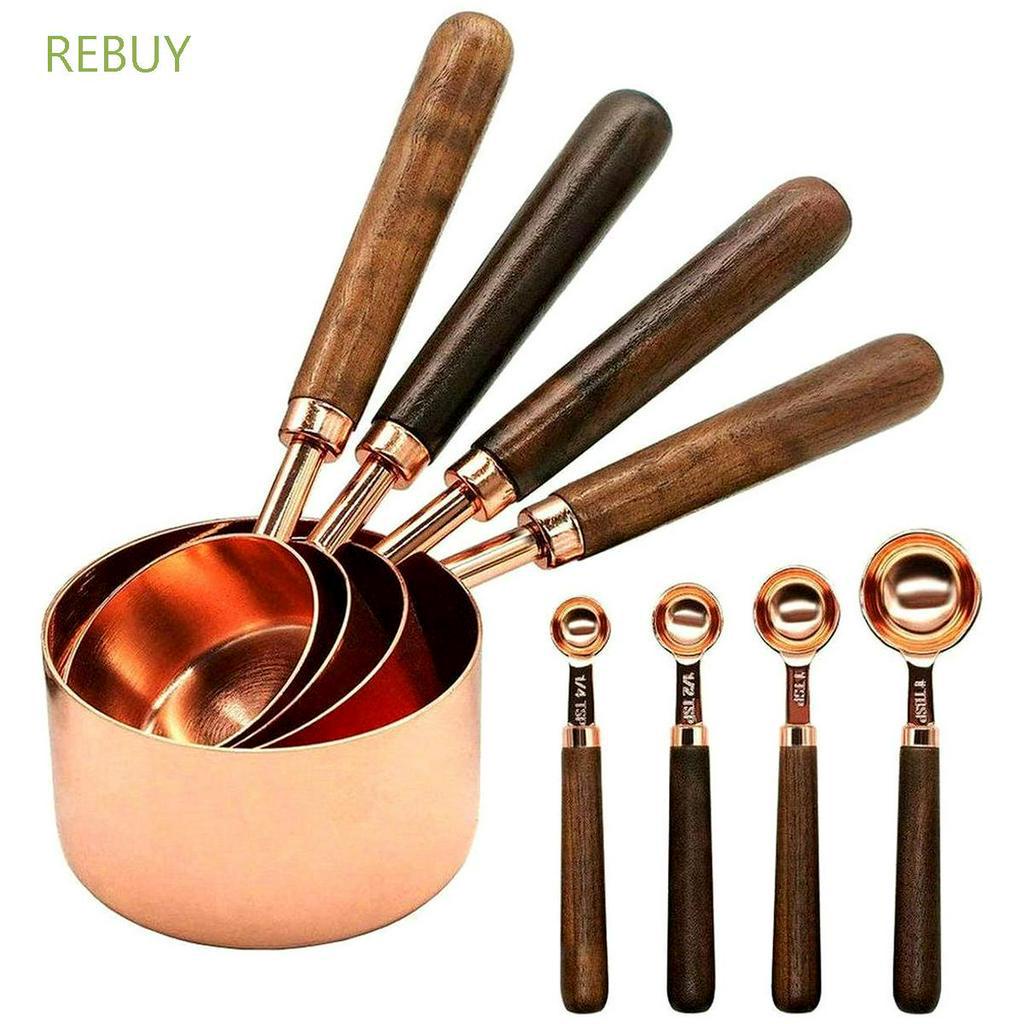 Set 5 Muỗng Đo Lường Bằng Thép Không Gỉ
