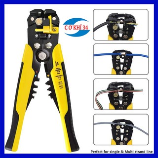 Kìm tuốt dây điện, dây cáp, bấm cos đa năng 0.2 - 6mm