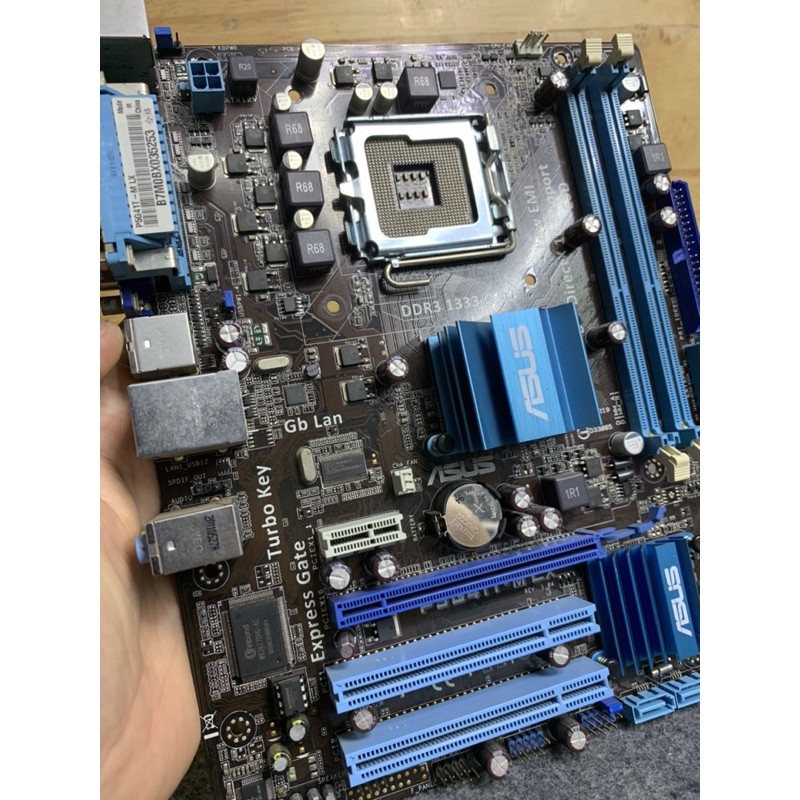 Main Asus G41 P5G41T-MLX Socket 775, có fe chặn