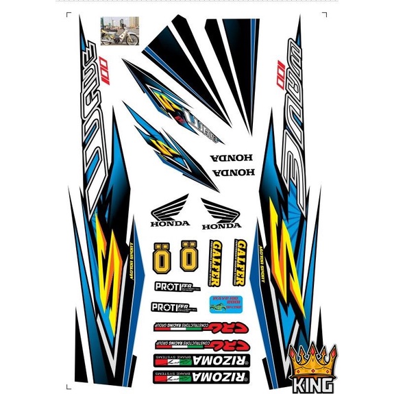 Tem Rời WAVE Thái 110cc V4 -Ảnh Thật