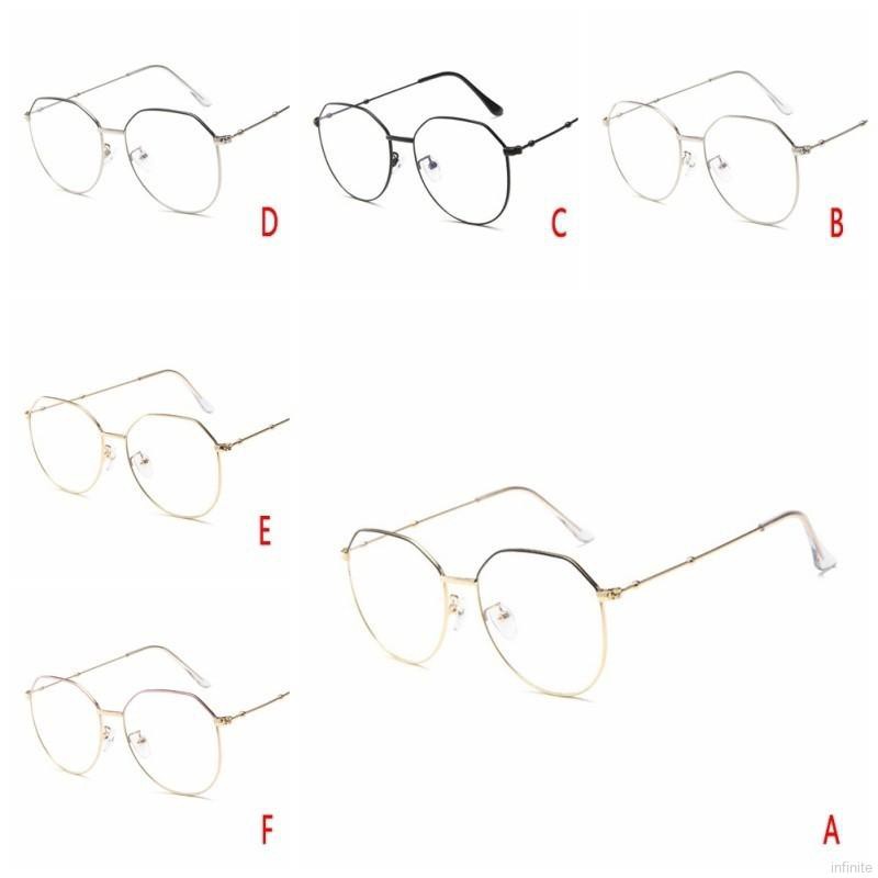 Kính mắt gọng kim loại kiểu dáng retro thời trang cho nữ | BigBuy360 - bigbuy360.vn