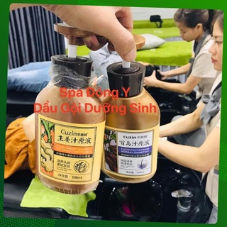 Cặp dầu hà thủ ô + xả gừng, dầu gội dưỡng sinh, dầu gội thảo mộc...
